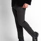 Formal Straight Trousers - Black