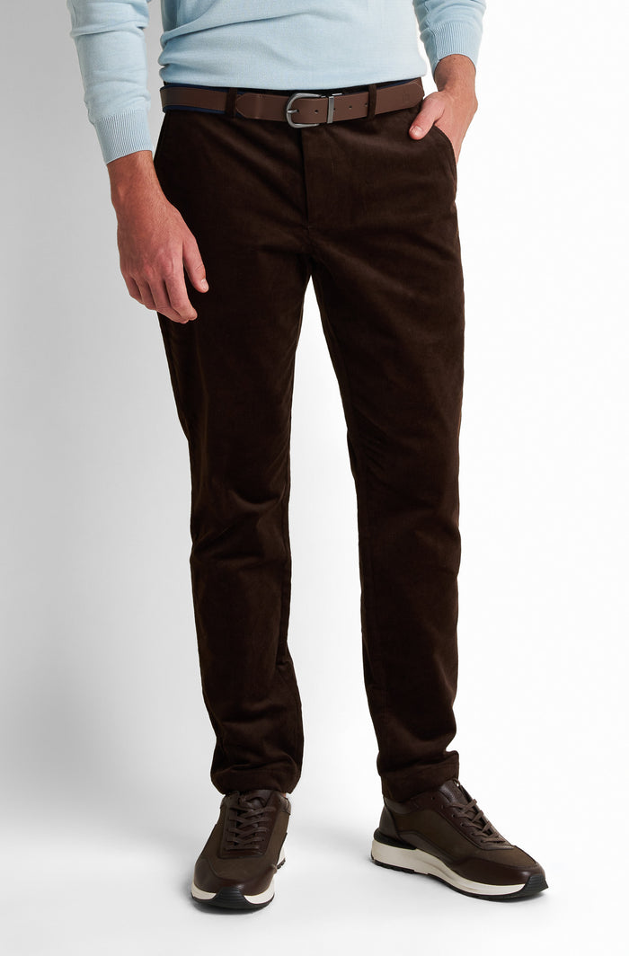 Straight-Leg Corduroy Pants