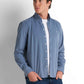 Cotton Button-Down Shirt - Blue