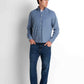 Cotton Button-Down Shirt - Blue