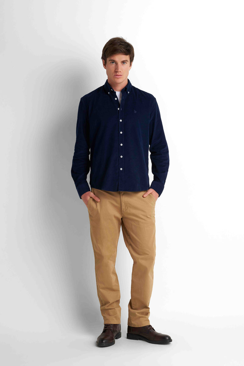 Corduroy Shirt - Navy