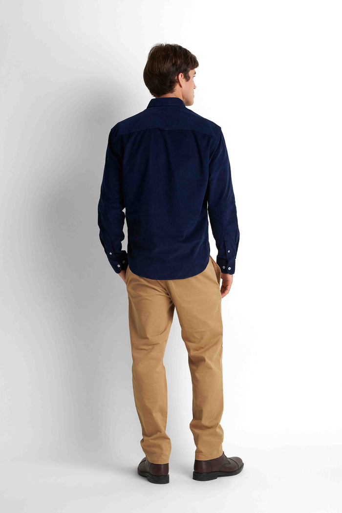 Corduroy Shirt - Navy