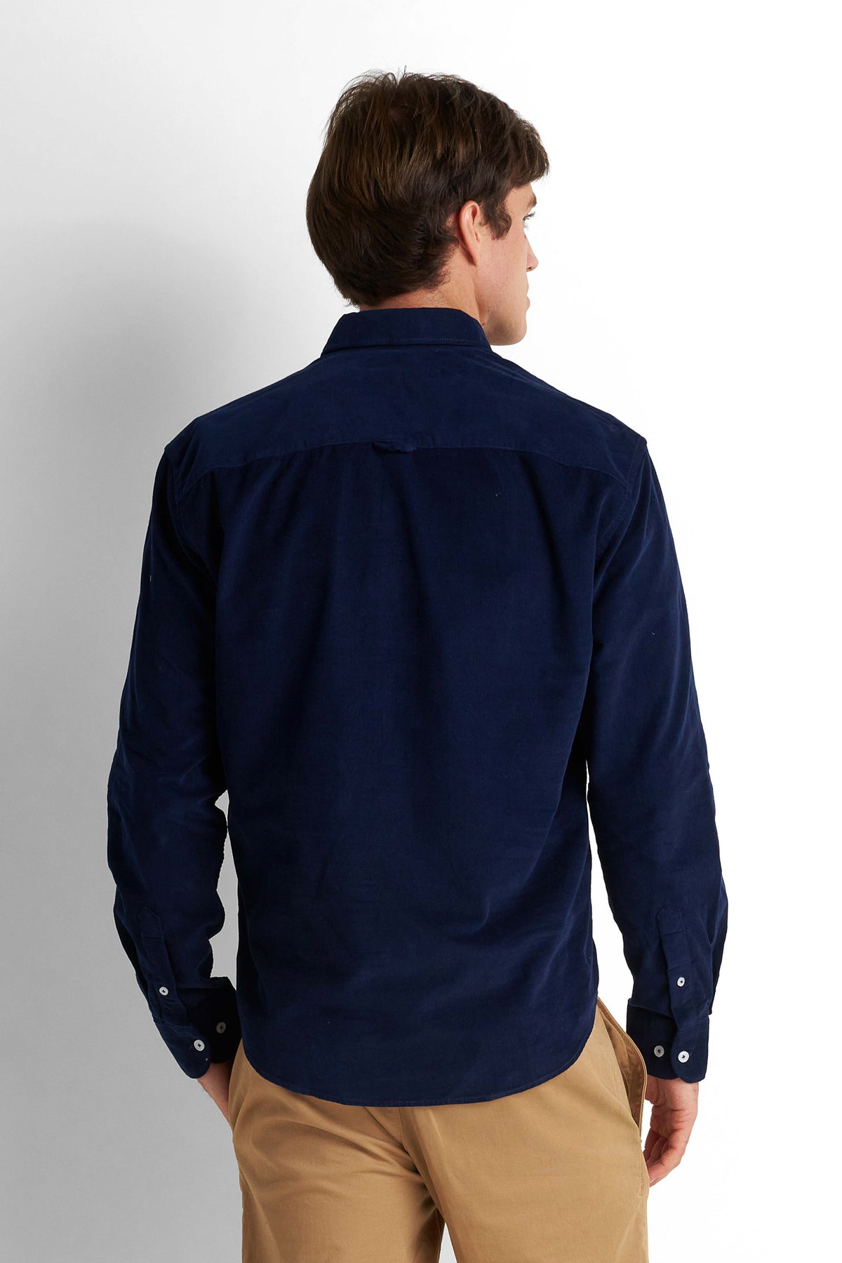 Corduroy Shirt - Navy