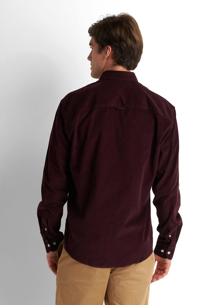 Corduroy Shirt - Dark Purple