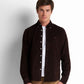 Corduroy Shirt - Chocolate Brown