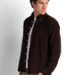 Corduroy Shirt - Chocolate Brown