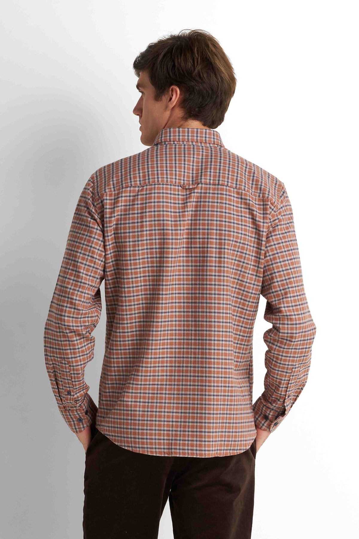 Checked Flannel Shirt - Multicolor