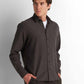 Cotton Shirt - Chocolate Brown