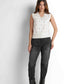 Knit Sweater Vest - Cream