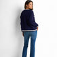 Soft-structured Knit Fabric Cardigan