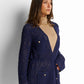 Belted Button-Front Cardigan
