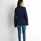 Belted Button-Front Cardigan