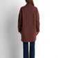 Longline Knit Cardigan - Brown