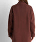 Longline Knit Cardigan - Brown