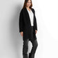 Longline Knit Cardigan - Black