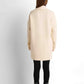 Longline Knit Cardigan - Dark Beige