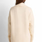 Longline Knit Cardigan - Dark Beige