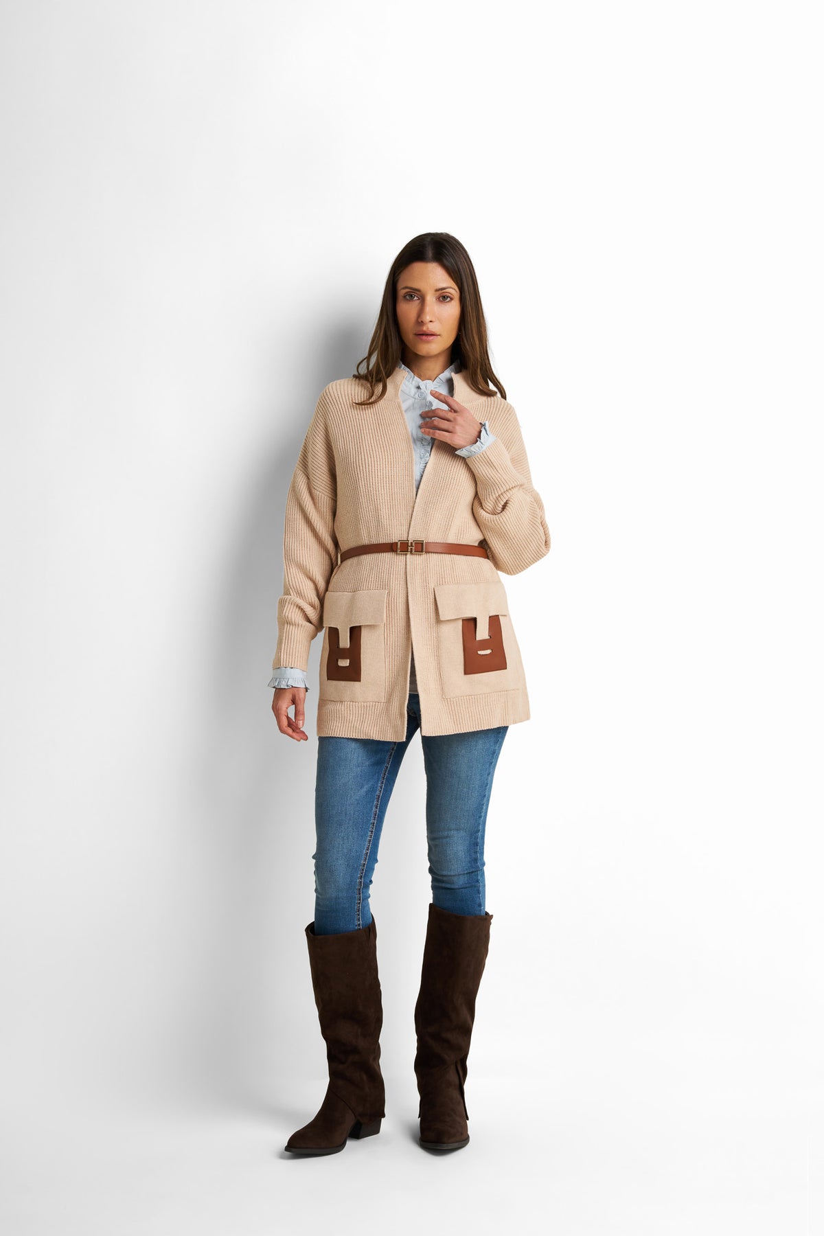 Loose-Fit Cardigan