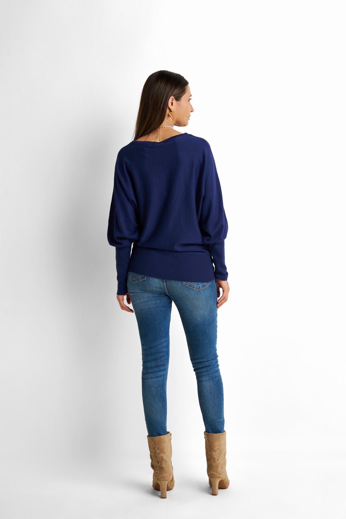 Relaxed-Fit Drop-Shoulder Pullover