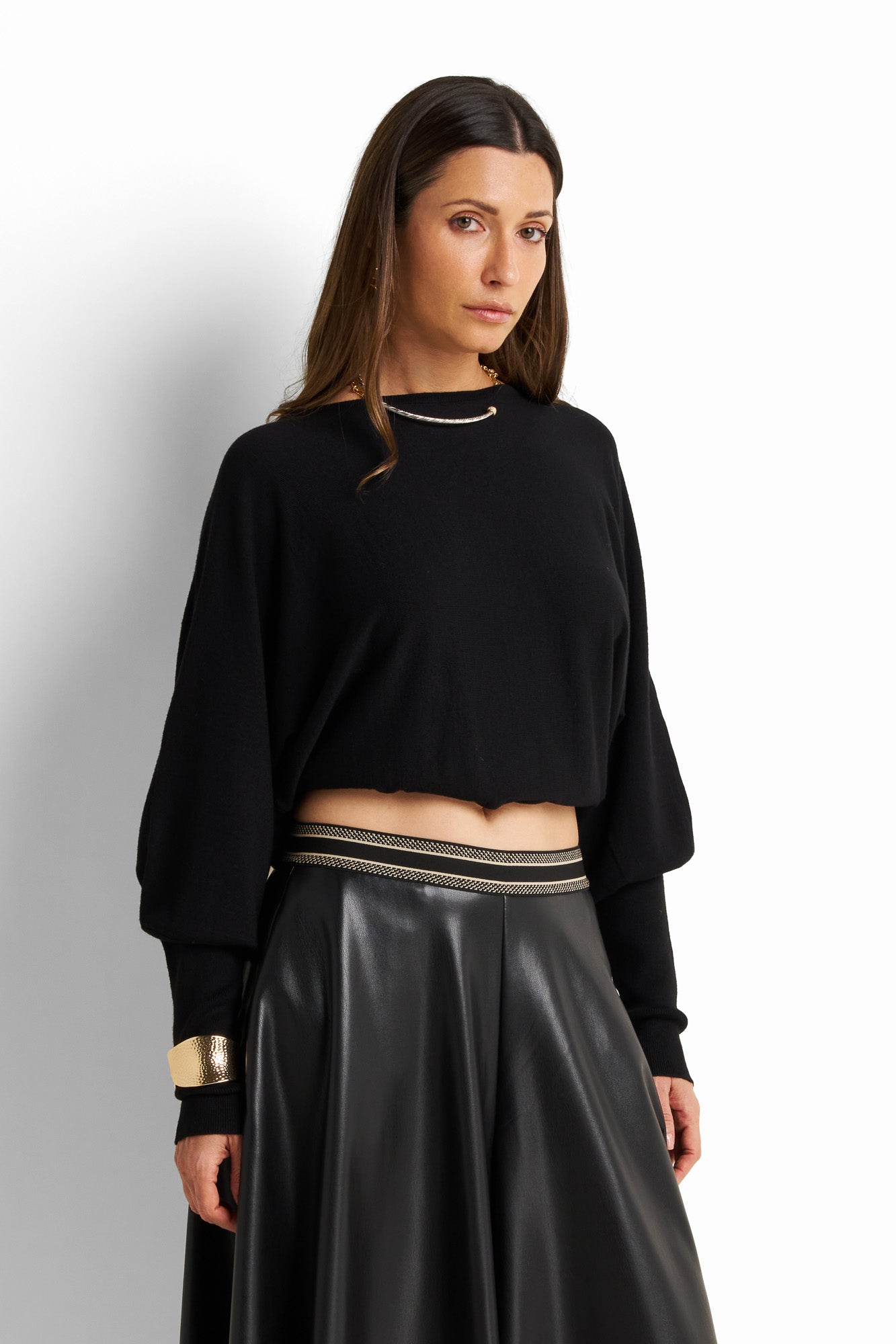 Relaxed-Fit Drop-Shoulder Pullover
