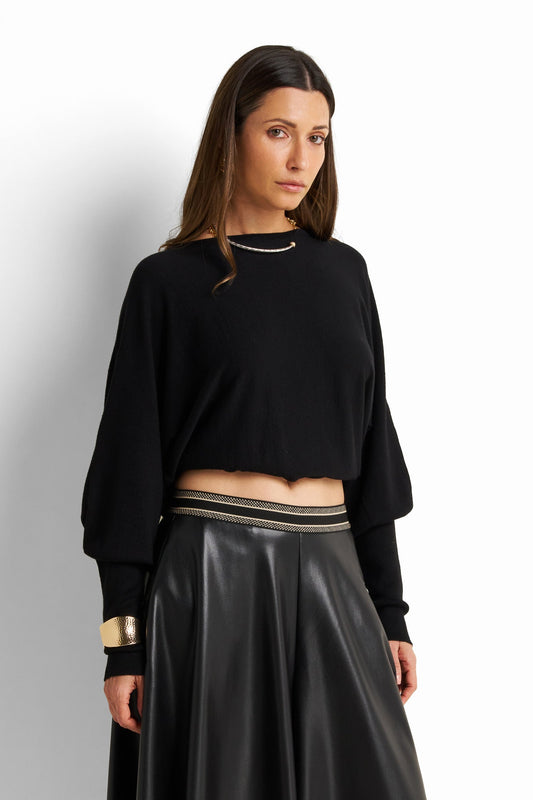 Relaxed-Fit Drop-Shoulder Pullover