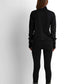 Turtleneck Knit Pullover - Black