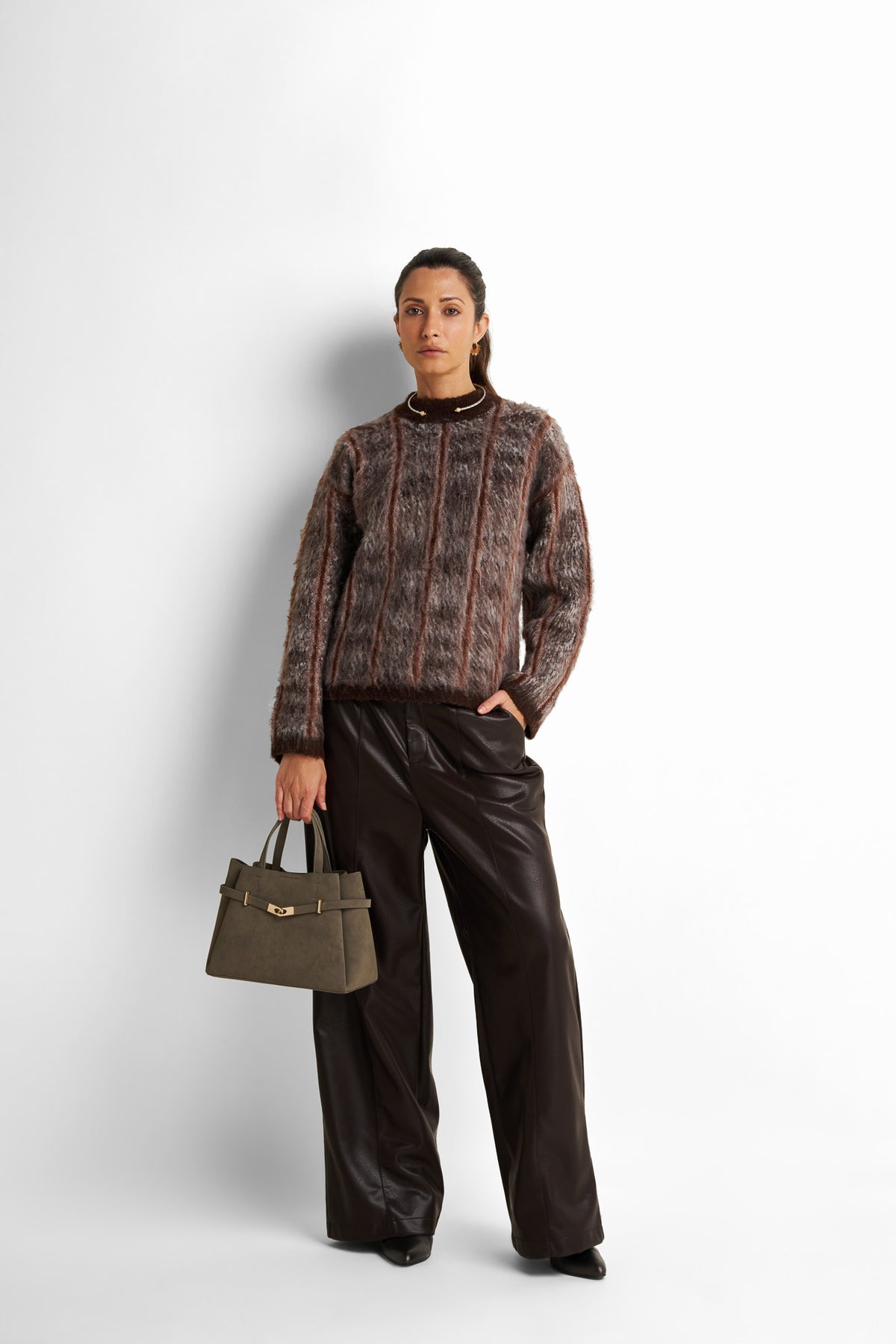 Loose-Fit Crew-Neck Pullover