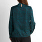 Satin Blouse - Teal Green