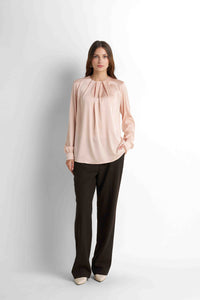 Satin Blouse - Cream