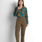 Printed Blouse - Aqua Printed