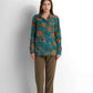 Printed Blouse - Aqua Printed