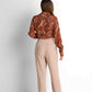 Printed Blouse - Brown Print