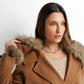 Double-Breasted Collared Jacket