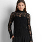Lace Blouse - Black