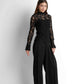 Lace Blouse - Black