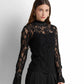 Lace Blouse - Black
