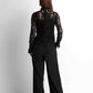 Lace Blouse - Black
