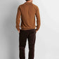 Knit Polo Pullover - Camel