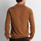 Knit Polo Pullover - Camel