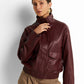 Cropped Collared Jacket