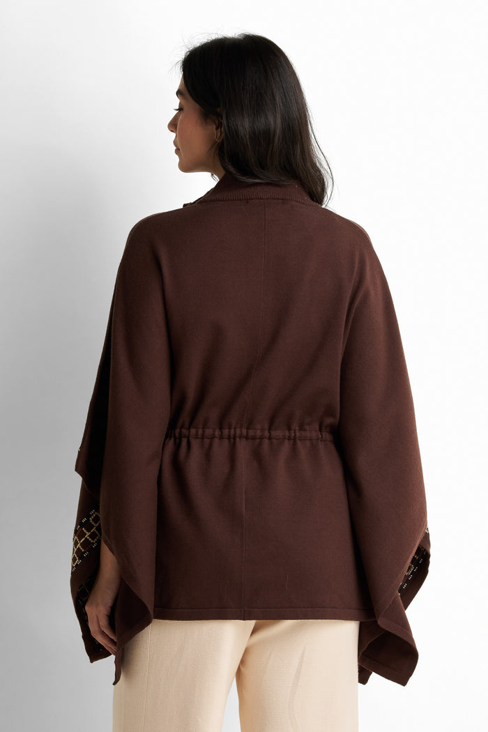 Zip-Front Poncho