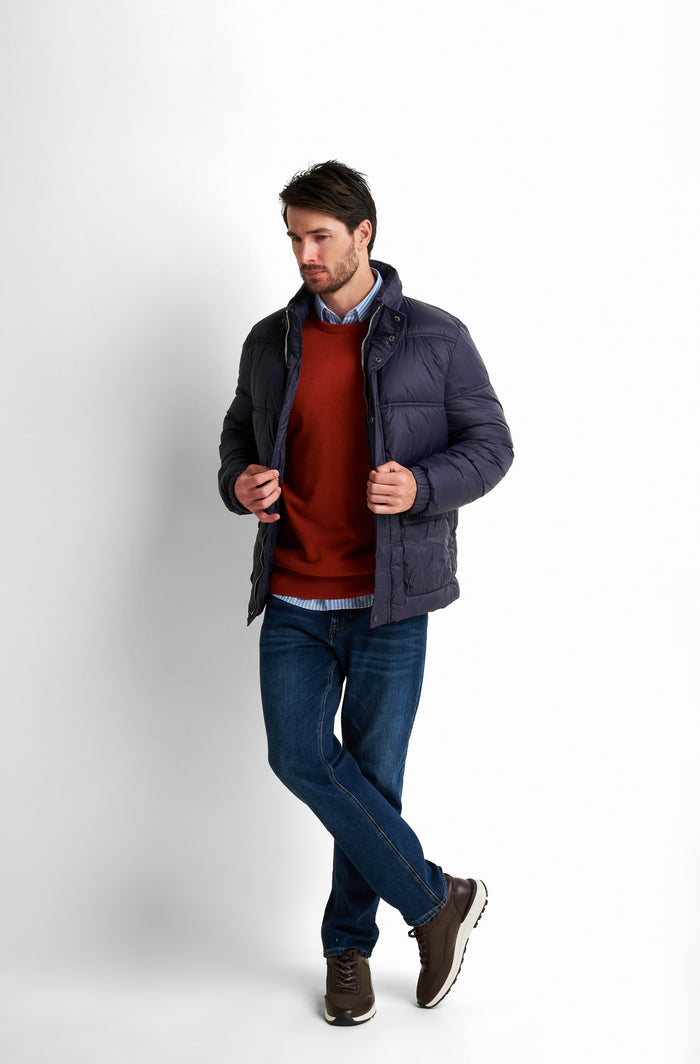 Hooded Collared Jacket