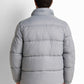 Short water-repellent puffer jacket