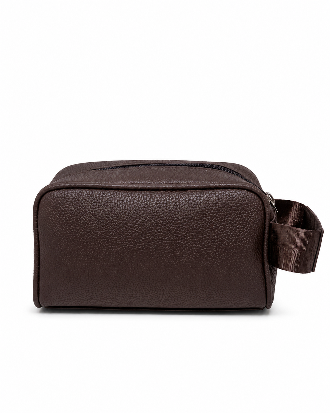 Men’s Brown Leather Toiletry Bag
