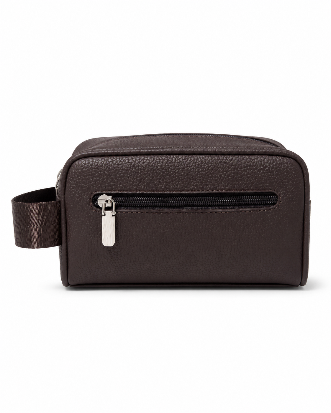 Men’s Brown Leather Toiletry Bag