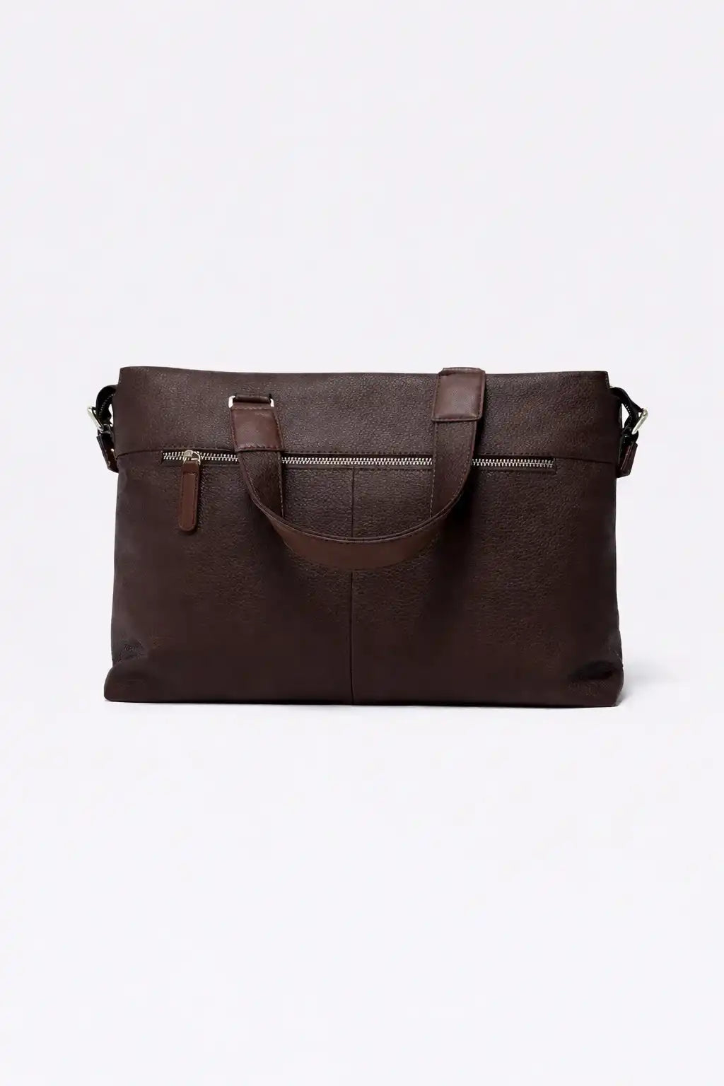 Classic Leather Carryall Bag