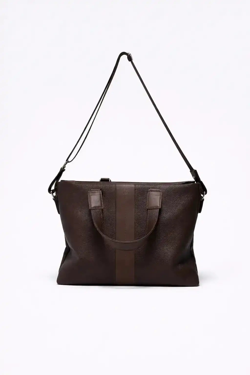 Classic Leather Carryall Bag