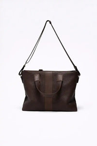 Classic Leather Carryall Bag