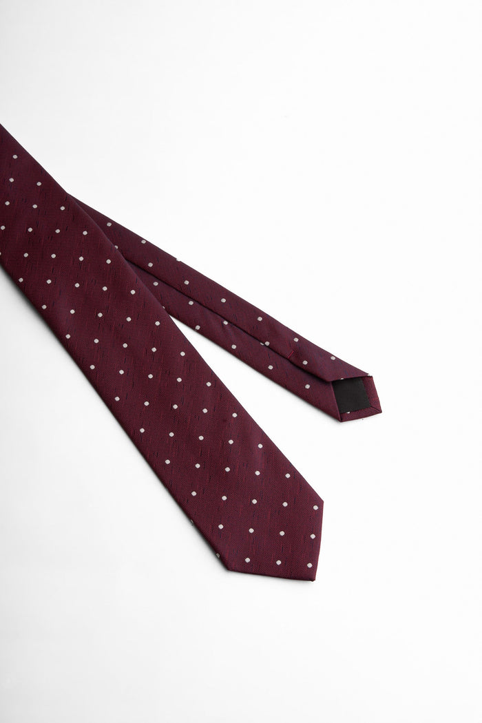 Black & White Polka Dot Tie