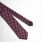 Burgundy Diamond Pattern Tie